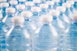 Case of bottled water